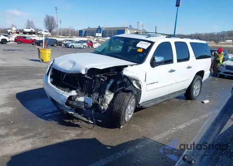 2008 GMC Yukon Xl 1500 Slt из США, поврежденный, VIN 1GKFK16368J224766